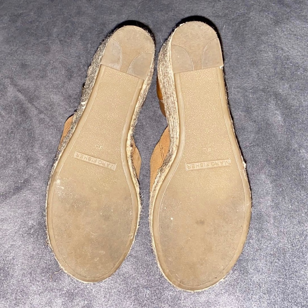 marc fisher cala espadrille platform sandals SZ 7 - Picture 5 of 7